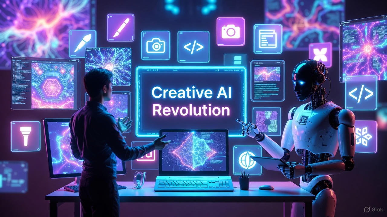 Creative AI: Image Generation, Text Creation aur Creative Content Tools ka Future Revolution