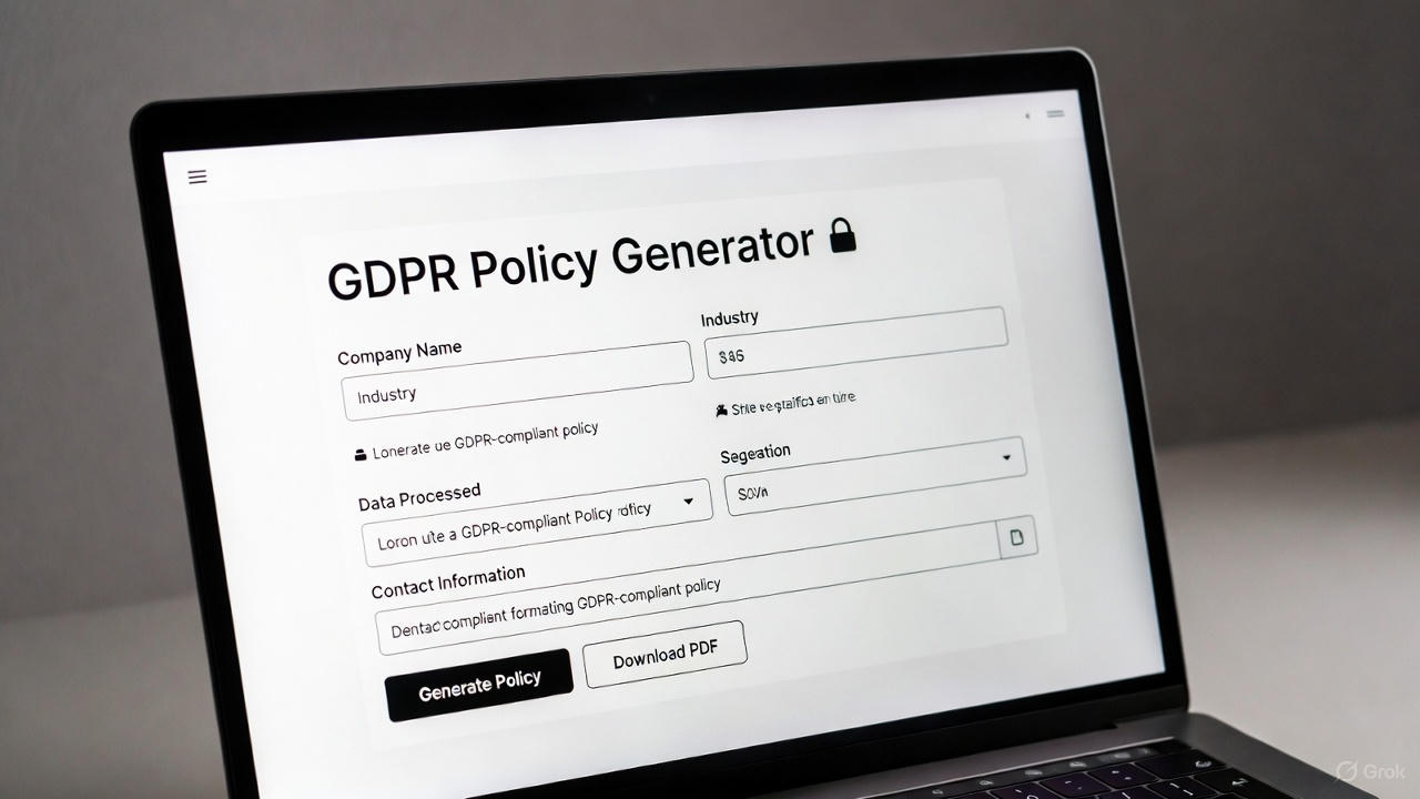 GDPR Policy & Privacy Generator (UK LegalDoc AI): The Ultimate Tool for UK Website Compliance